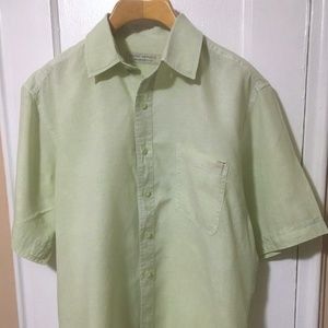 Island Republic LARGE Linen Short Sleeve Shirt